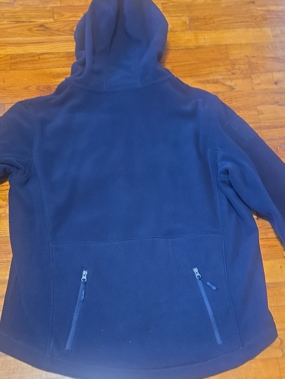 Bearskin Tactical Hoodie 4.0 Mens Blue Full Zip Fleece Sweatshirt Jacket- XL